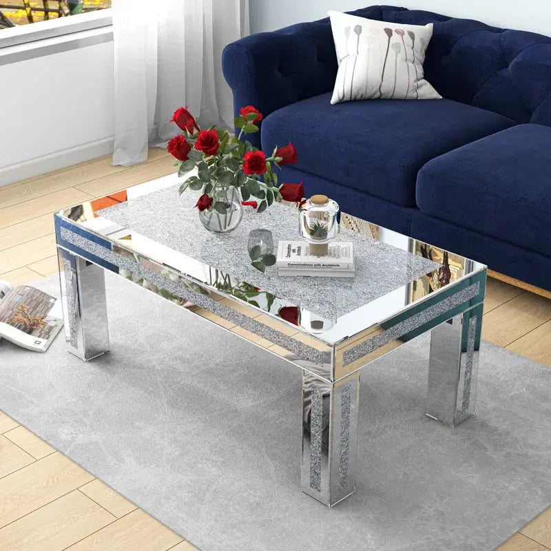 Crystal cocktail table deals